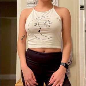 Brandy Melville Halter Crop Top